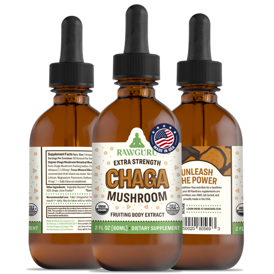 organic chaga mushroom extract tincture