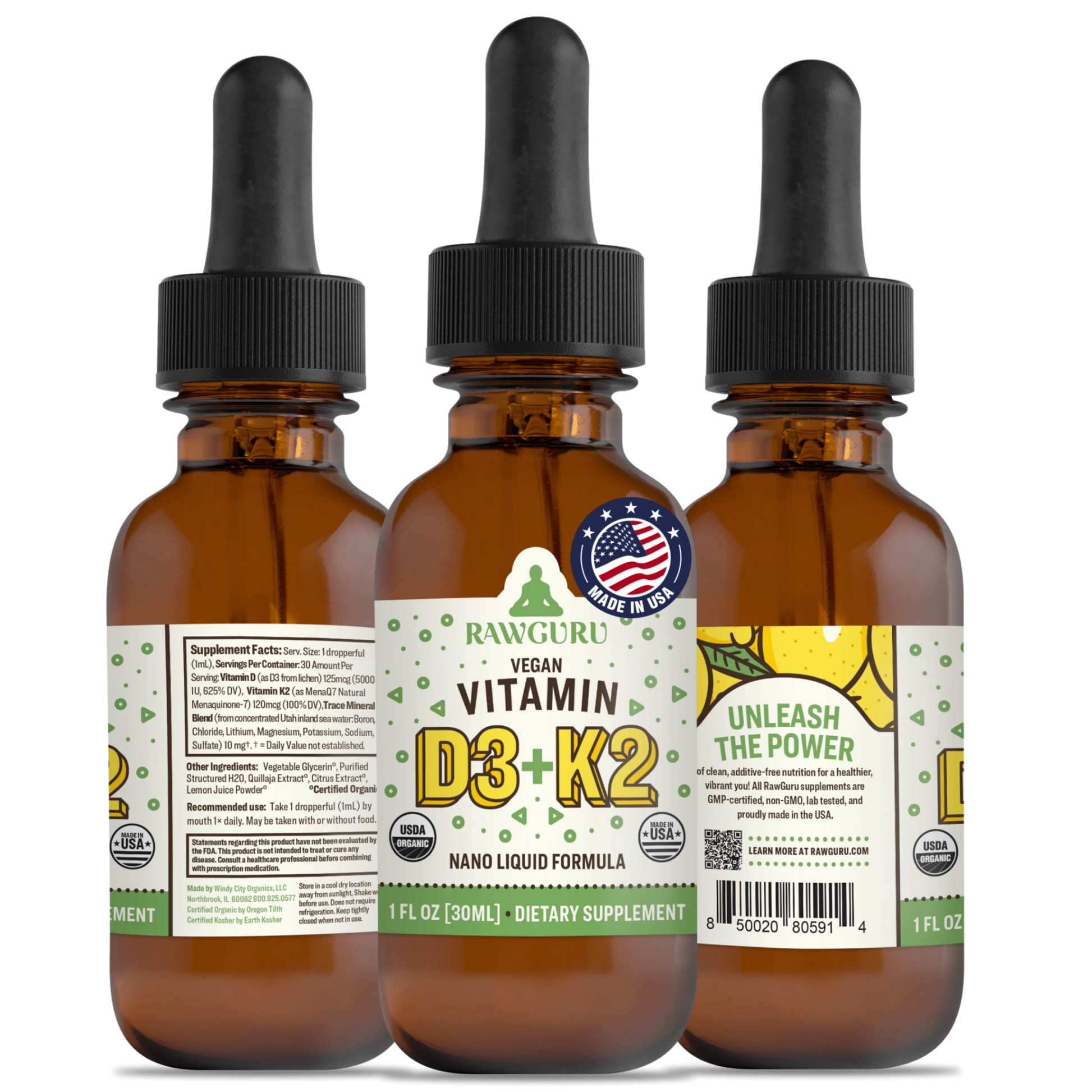 organic vegan nano vitamin d3 k2 tincture