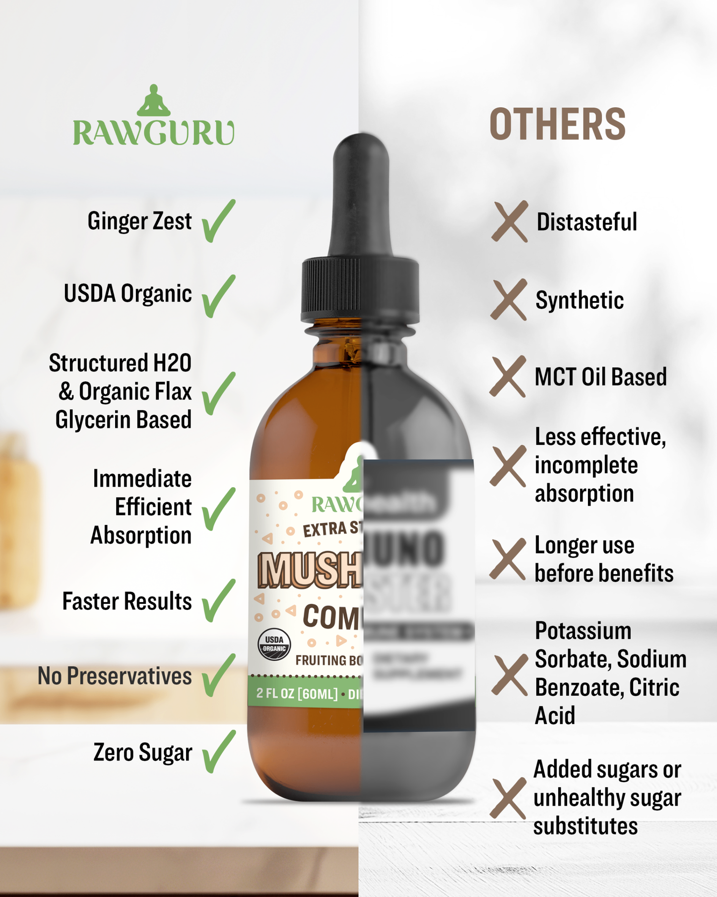 organic mushroom complex extract tincture