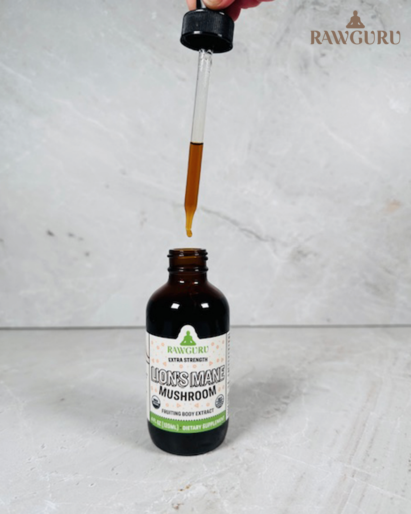 organic lions mane mushroom extract tincture