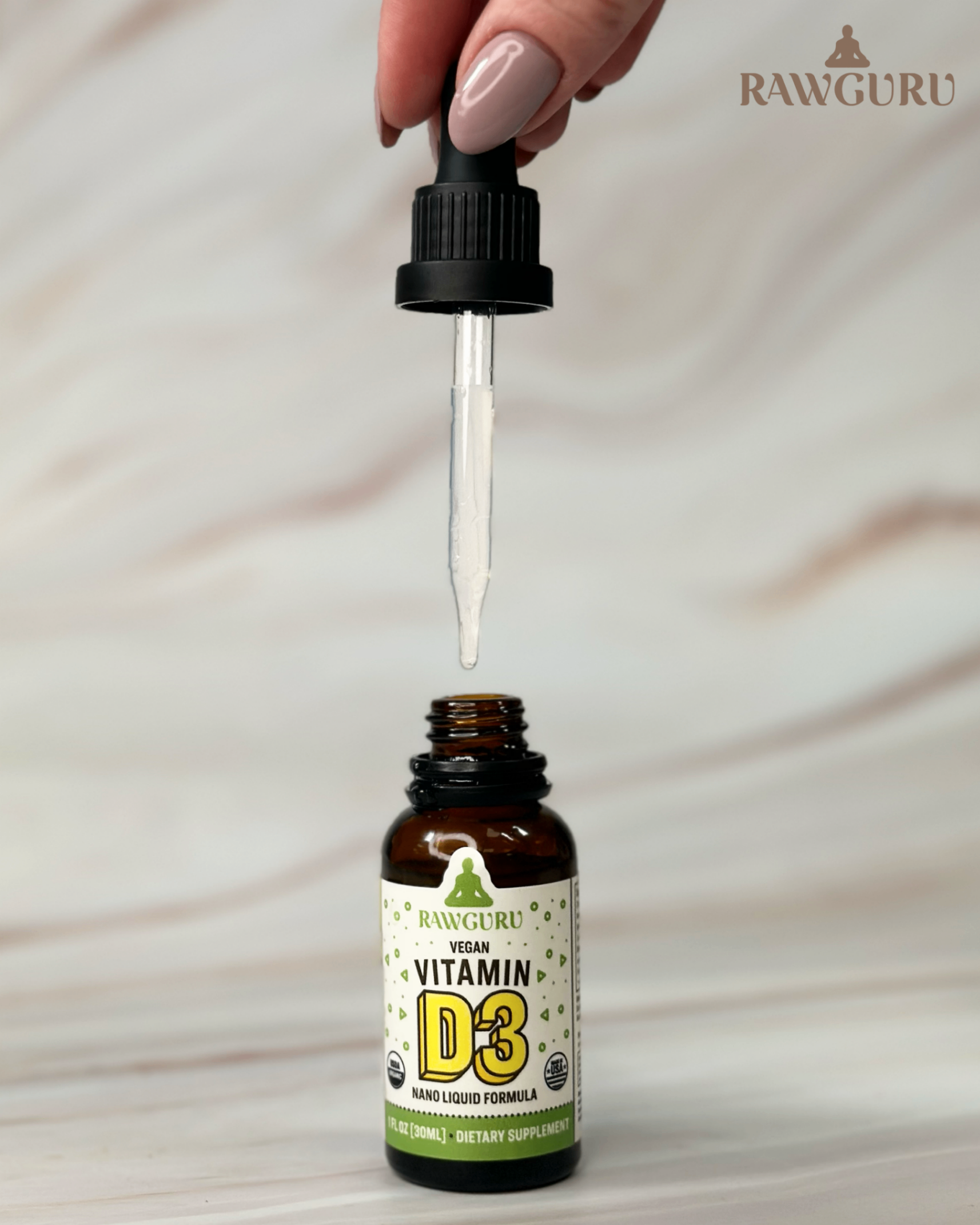organic vegan nano vitamin d3 tincture