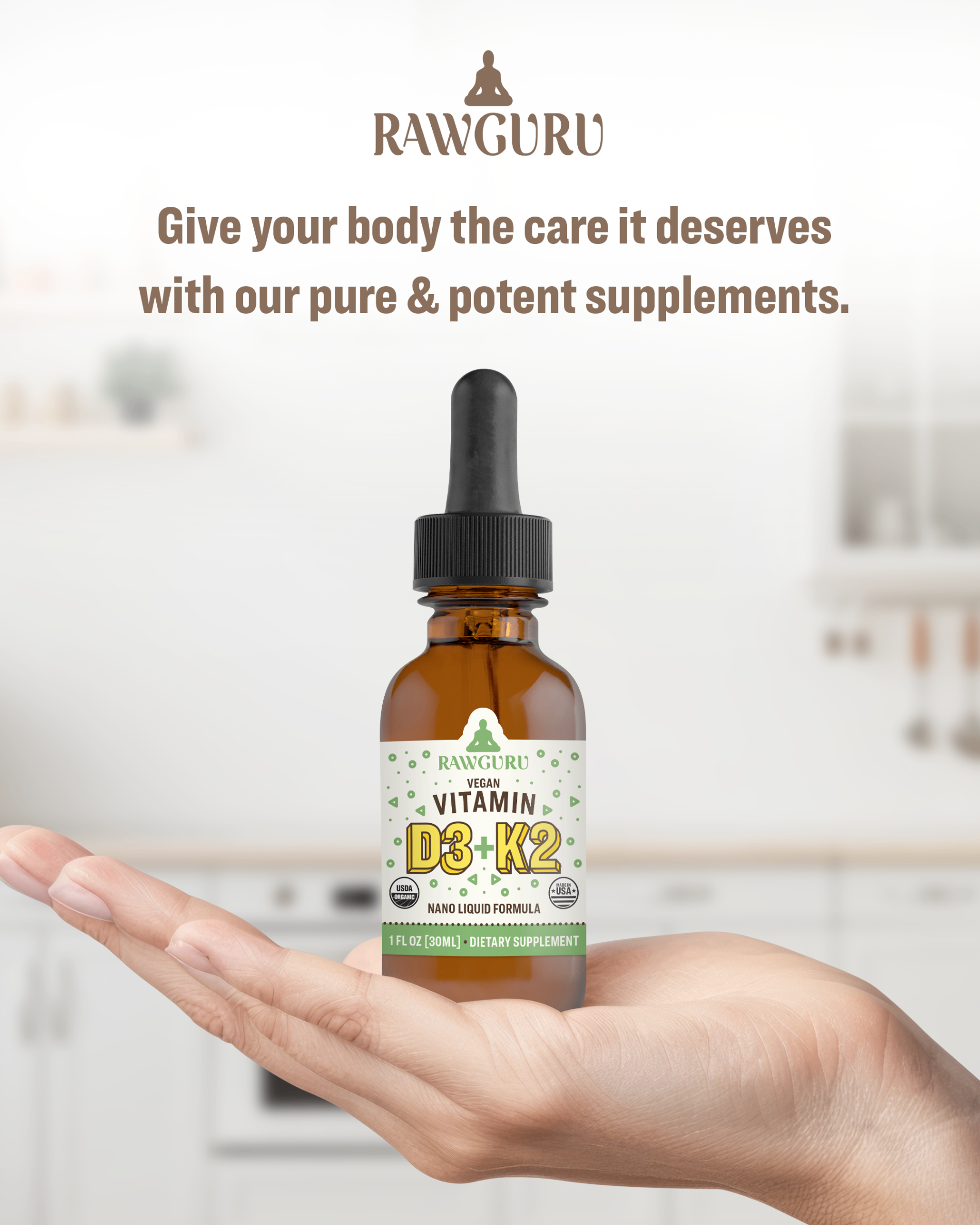 organic vegan nano vitamin d3 k2 tincture