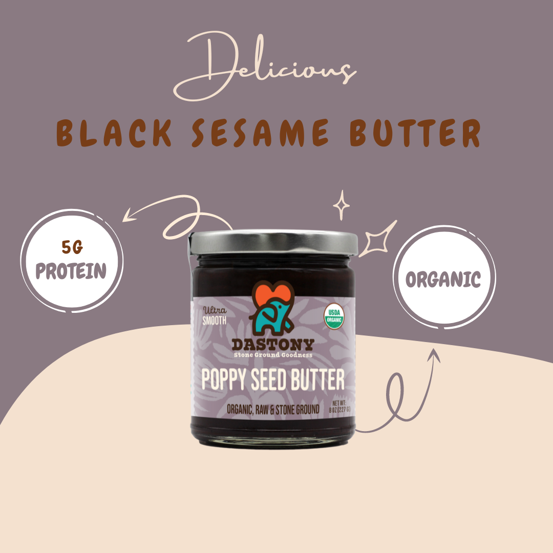 Organic Raw Poppy Seed Butter