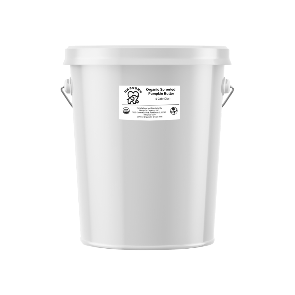 Dastony Stone Ground Organic Sprouted Pumpkin Seed Butter - 5 Gallons