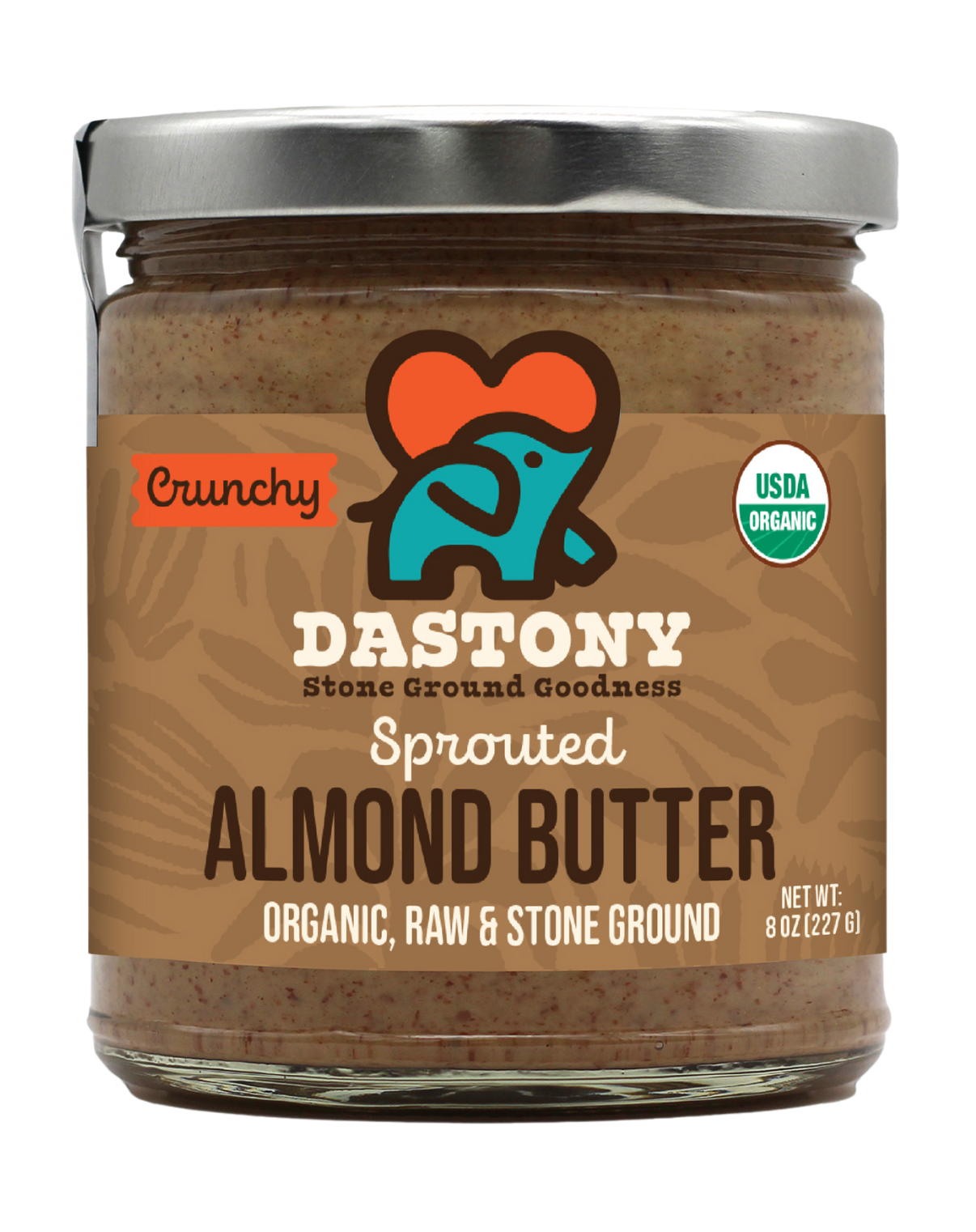 Crunchy Sprouted Almond Butter