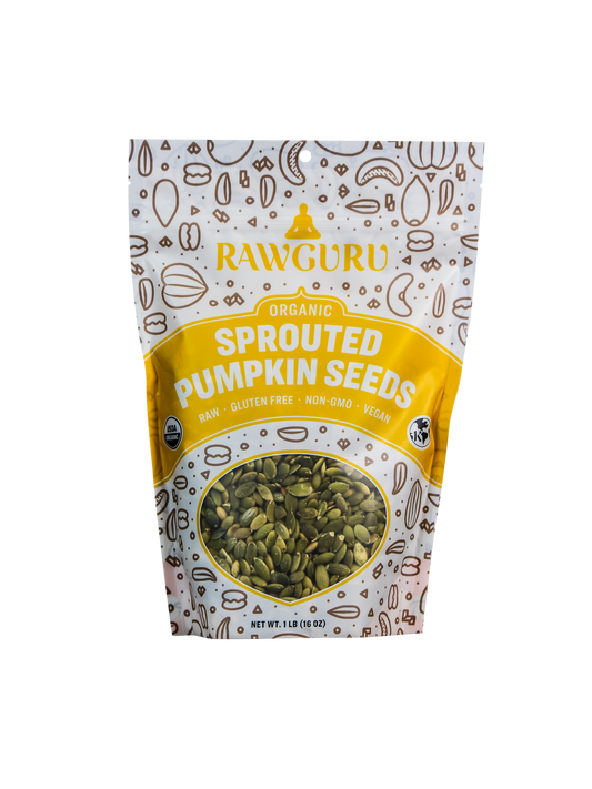 Organic Sprouted Pumpkin Seeds - 16 oz