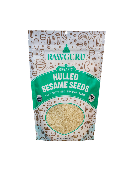 Raw Organic Hulled Sesame Seeds