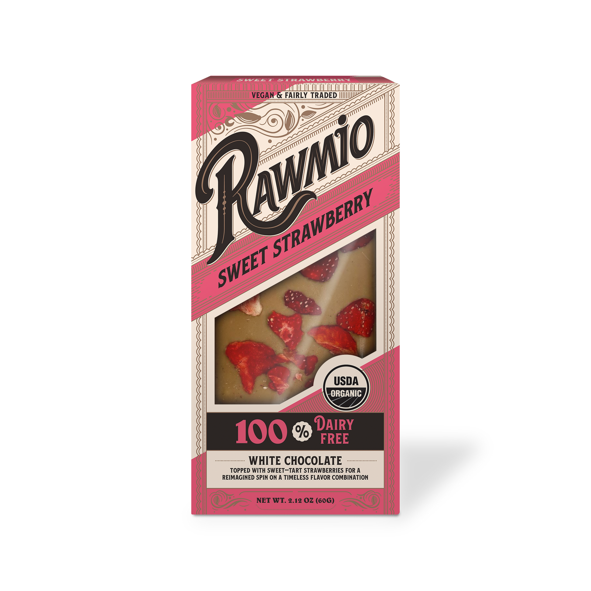 Sweet strawberry bark