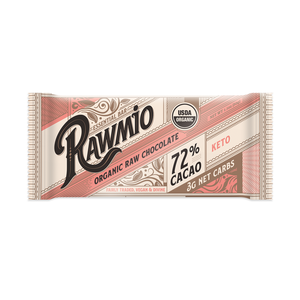 Essential KETO Chocolate Bar - 72% Cacao