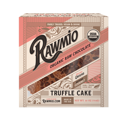 Raw Chocolate Truffle Cake