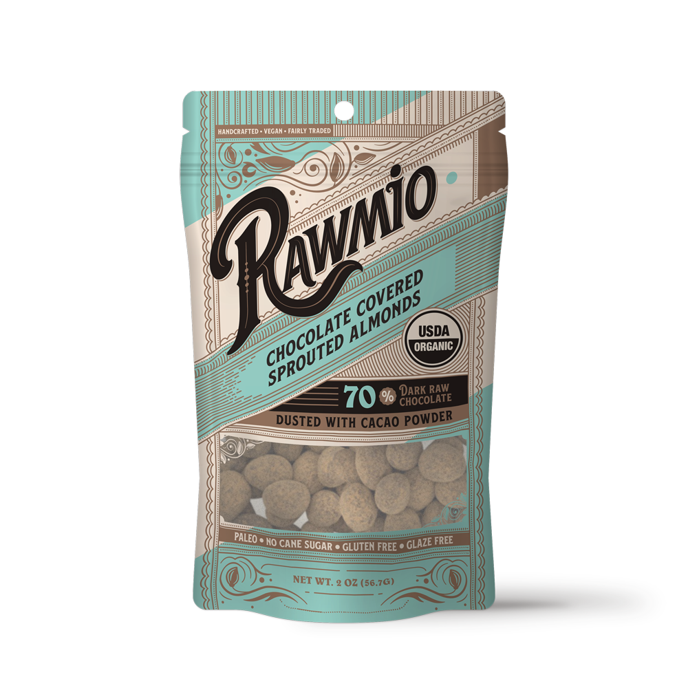 Chocolate Covered Sprouted Almonds