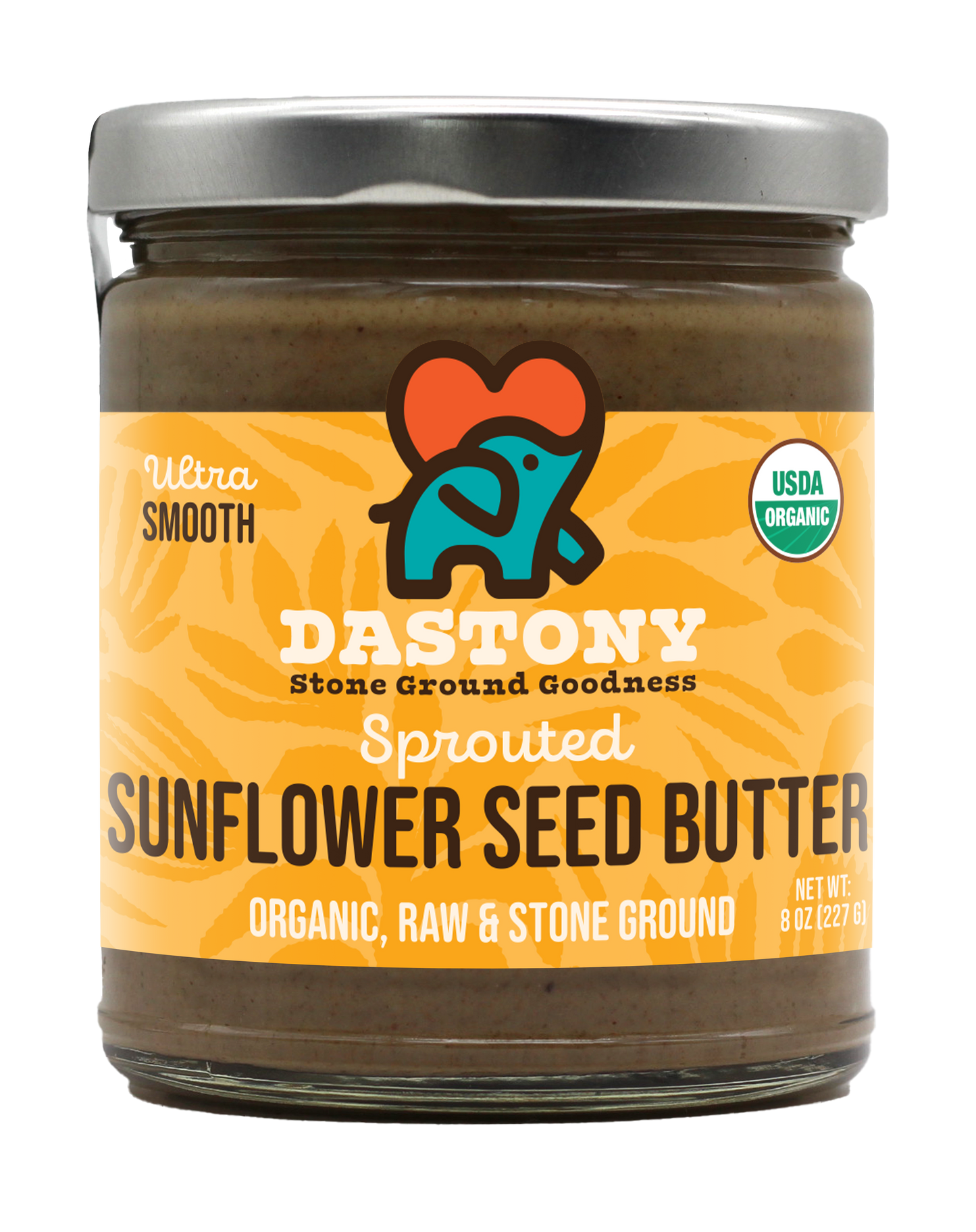 Organic Raw Sprouted Sunflower Seed Butter