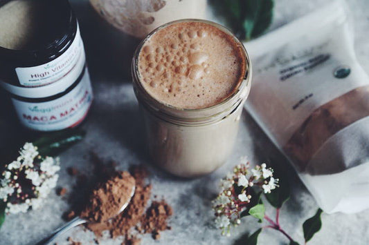 High Vitamin D Malted Chocolate Mylk Elixir Featuring Veggimins (Recipe)