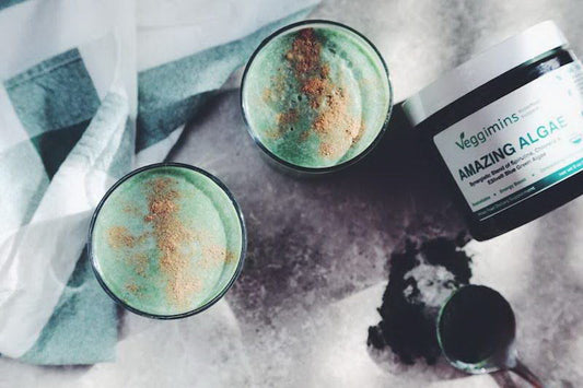 Charge Your Battery Up With This Blue Green Algae Coconut Super Shake!