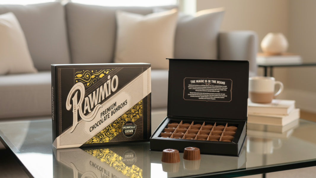 Rawmio Coconut Milk Chocolate Bon Bons, 24ea