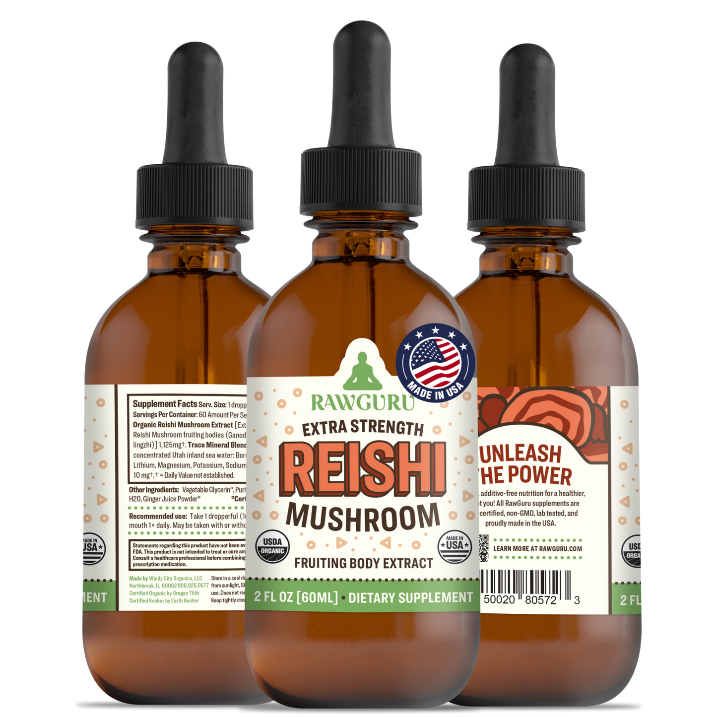 organic reishi mushroom extract tincture