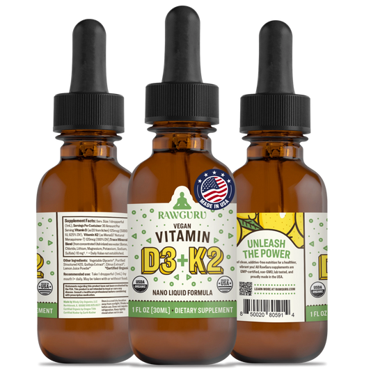 organic vegan nano vitamin d3 k2 tincture