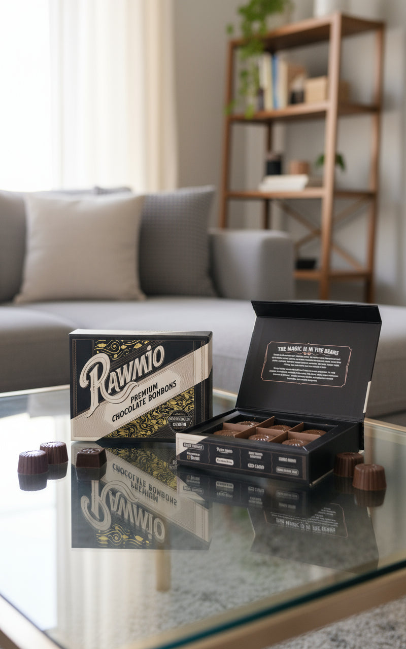 Rawmio Coconut Milk Chocolate Bon Bons, 6ea
