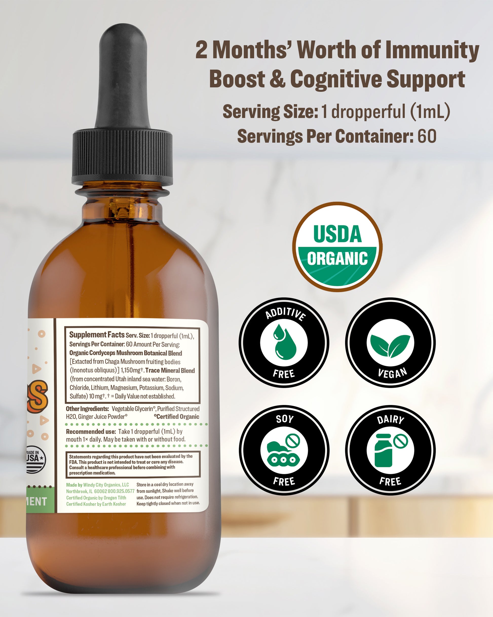organic cordyceps mushroom extract tincture