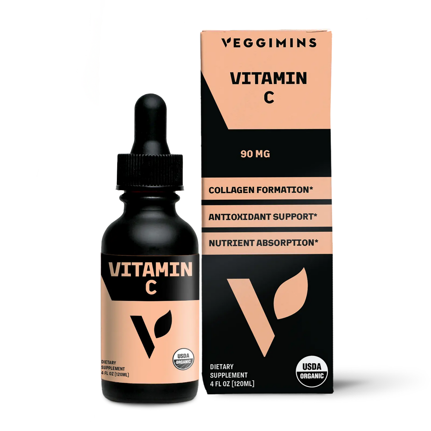 Veggimins Organic Vitamin C 4 oz