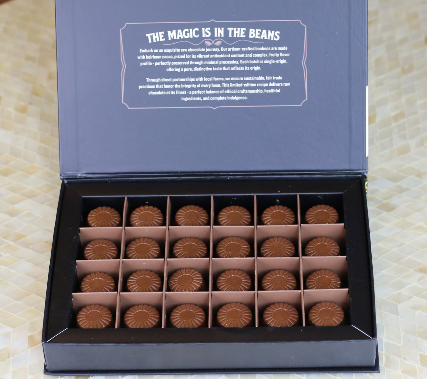 Rawmio Coconut Milk Chocolate Bon Bons, 24ea