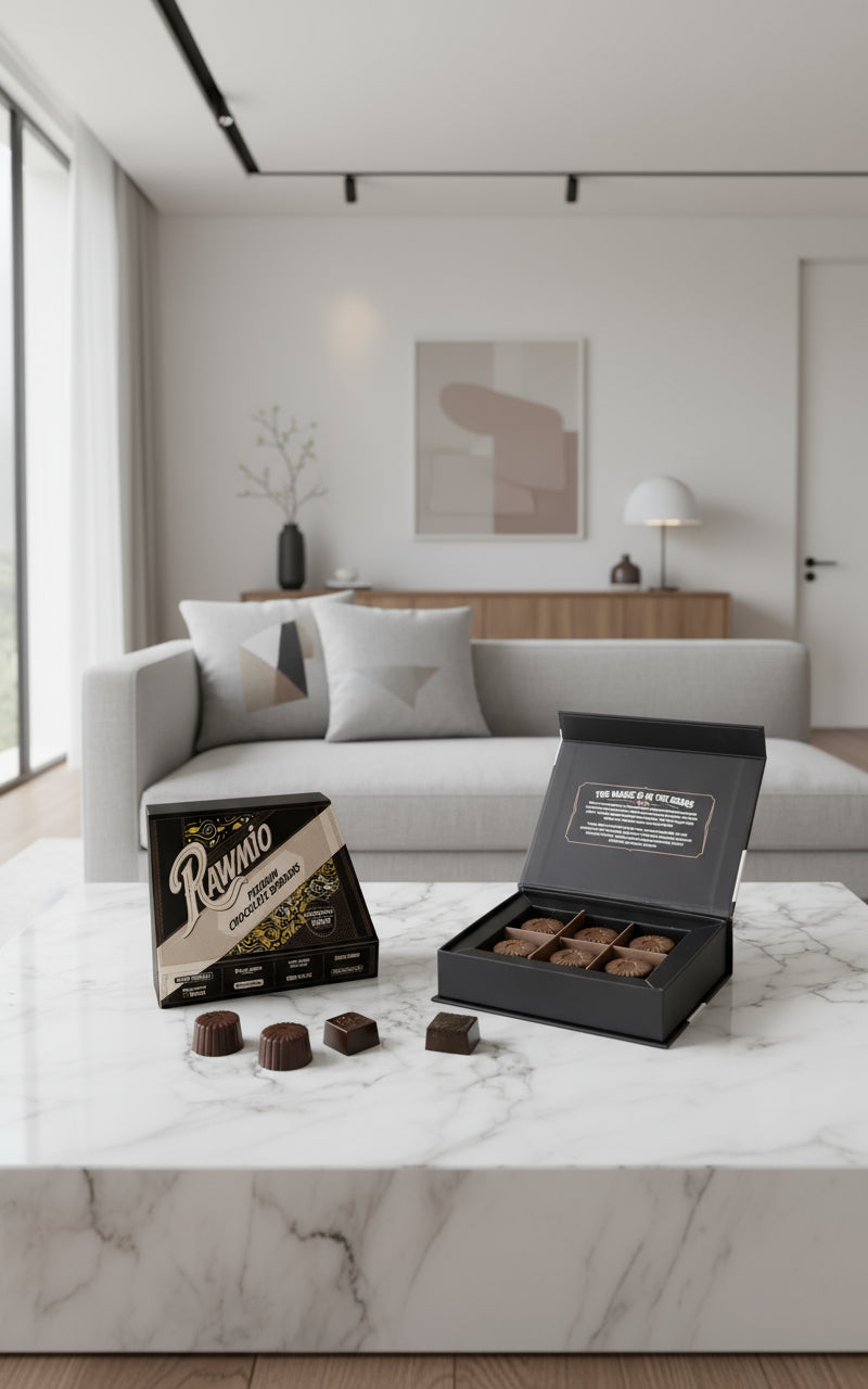 Rawmio Coconut Milk Chocolate Bon Bons, 6ea