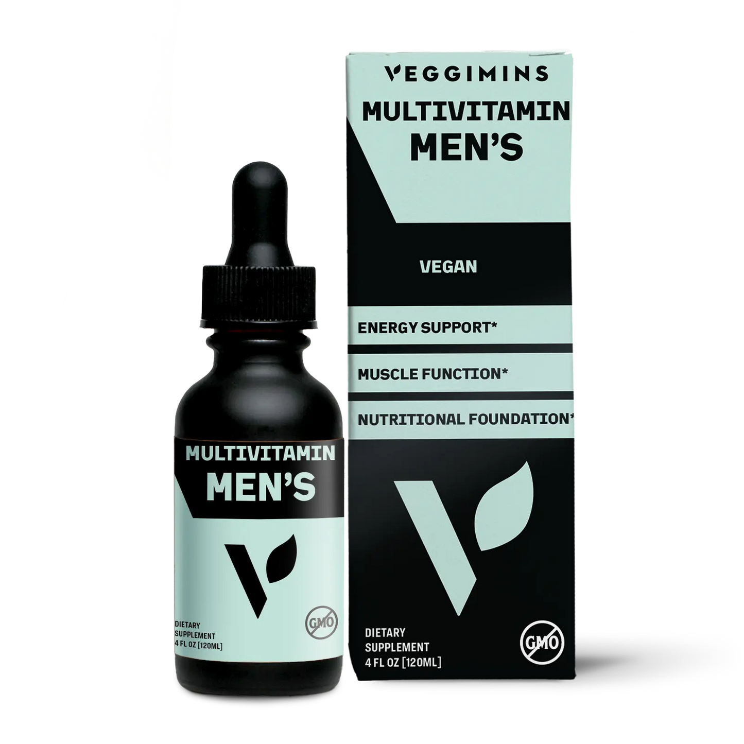 Veggimins Organic Mens Multivitamin 4oz
