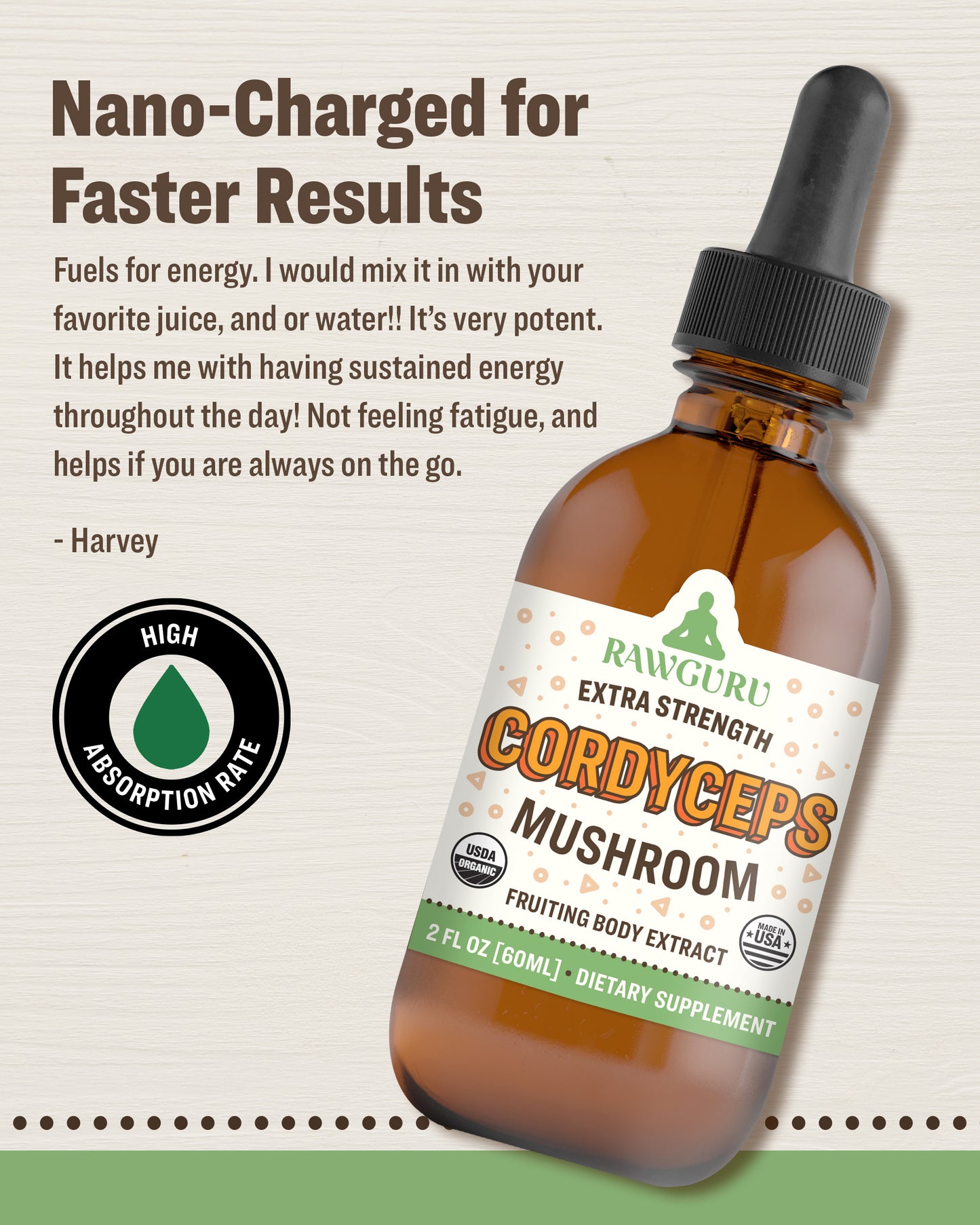 organic cordyceps mushroom extract tincture