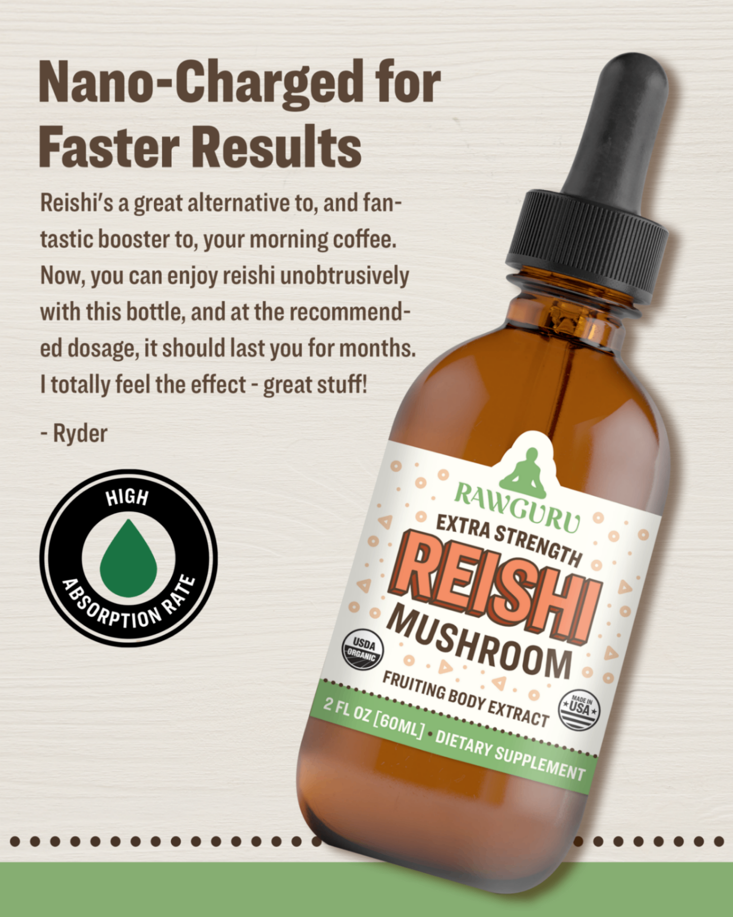 organic reishi mushroom extract tincture