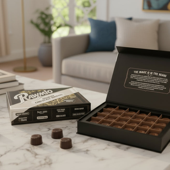 Rawmio Coconut Milk Chocolate Bon Bons, 24ea