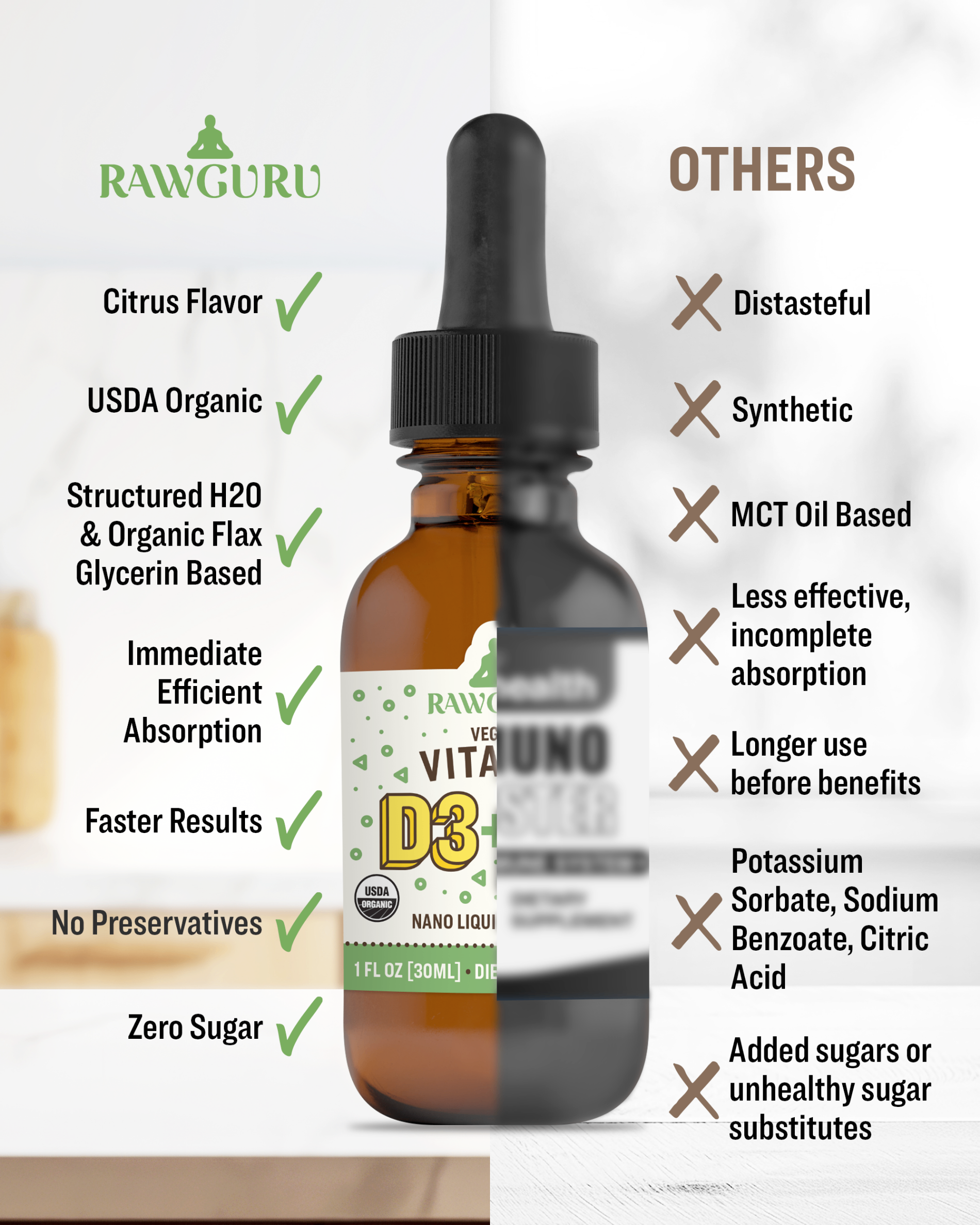 organic vegan nano vitamin d3 k2 tincture