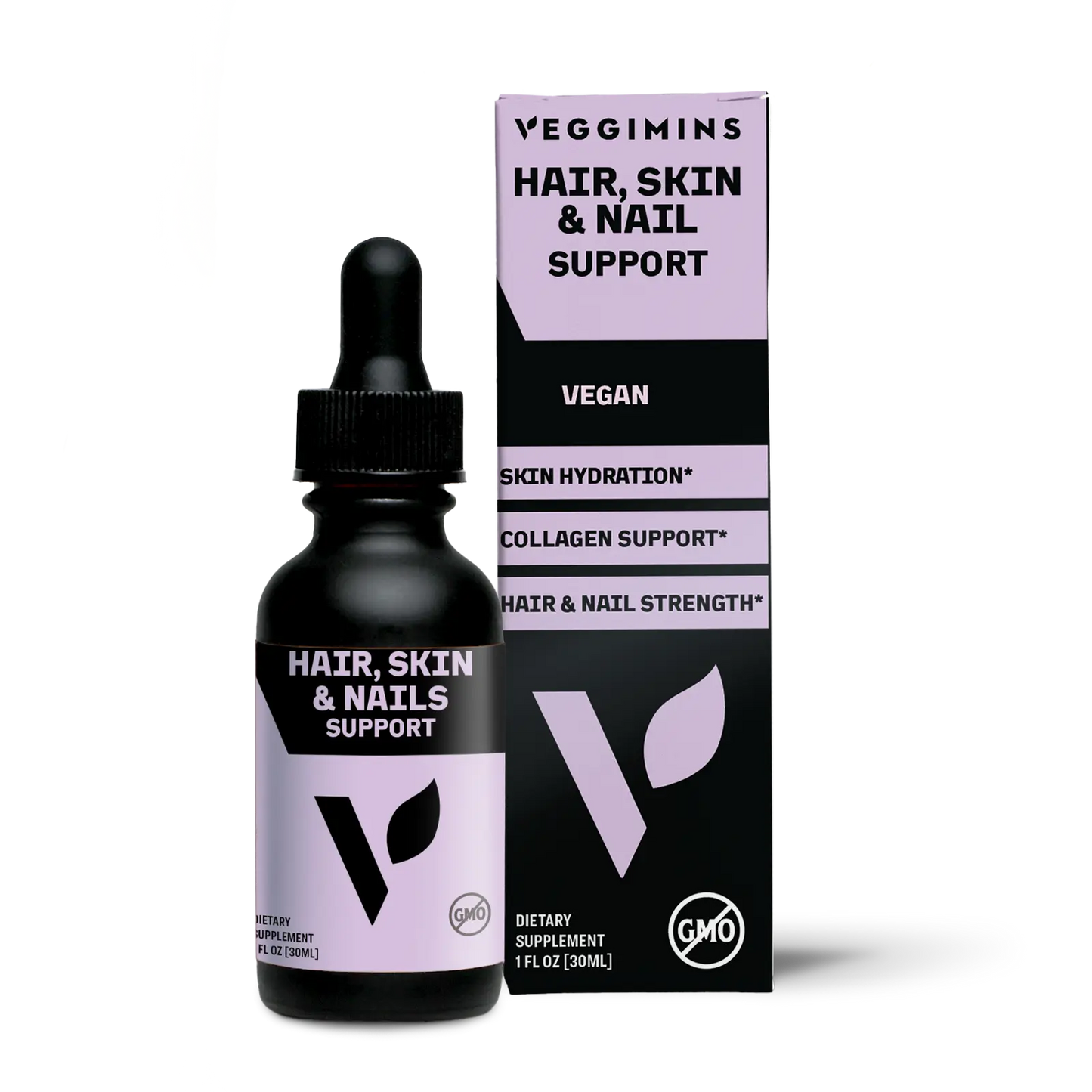 Veggimins Hair, Skin & Nails Vitamins 1oz