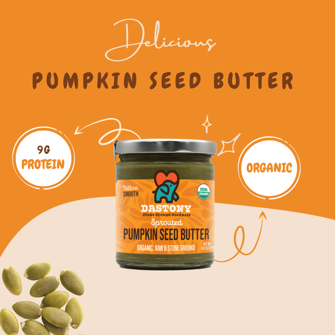 Crunchy Sprouted Pumpkin Seed Butter