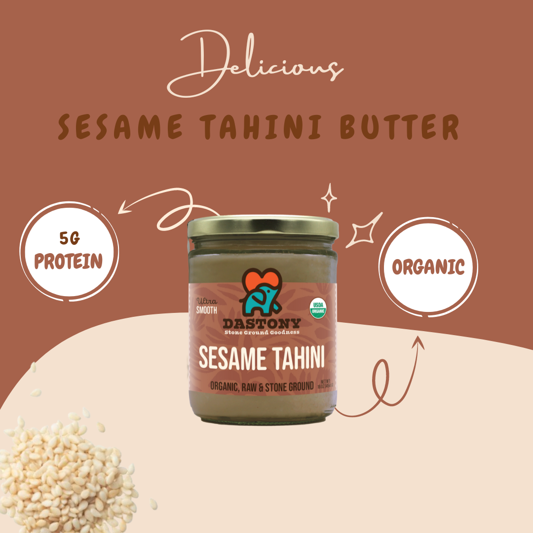 Organic Raw Sesame Seed (Tahini) Butter - 16 oz