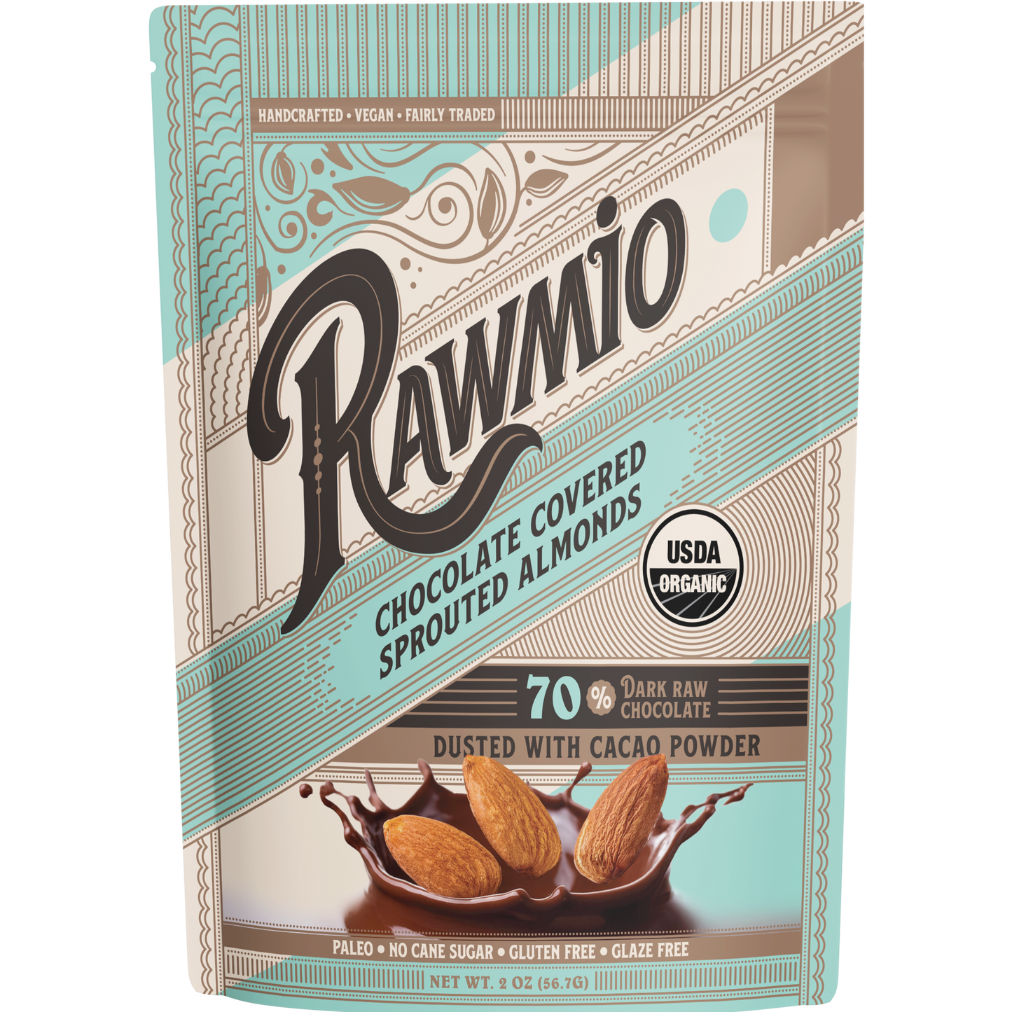 Chocolate Covered Sprouted Almonds