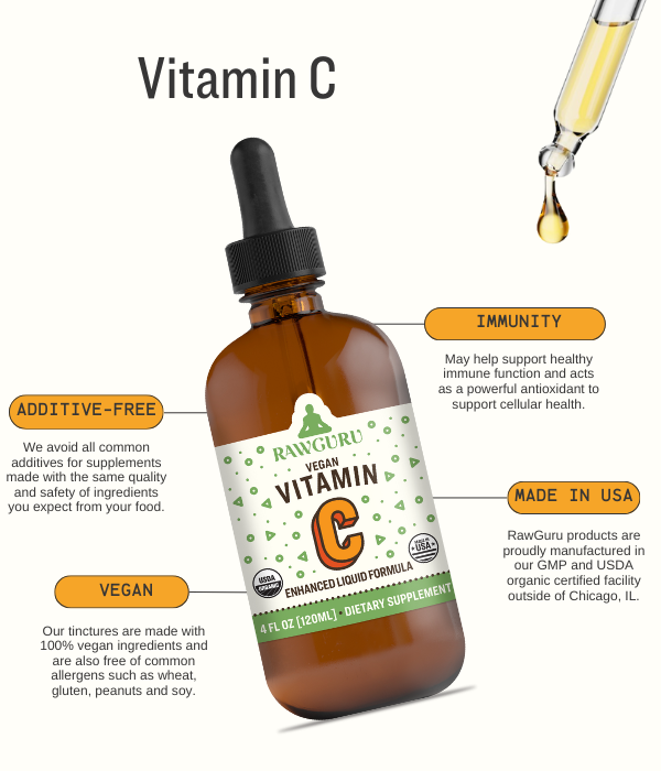 Organic Vitamin C Tincture - 120mL