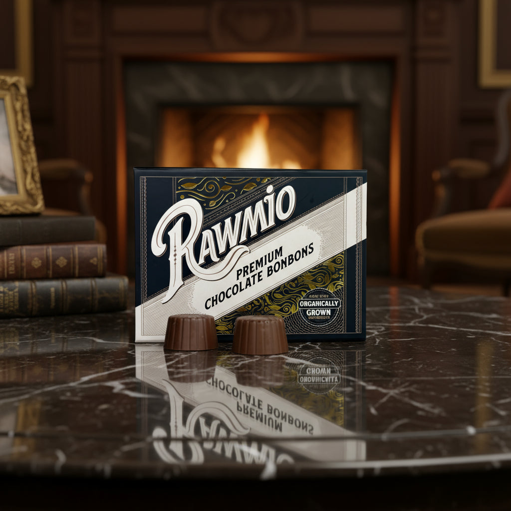 Rawmio 70% Dark Chocolate Bon Bons, 24ea