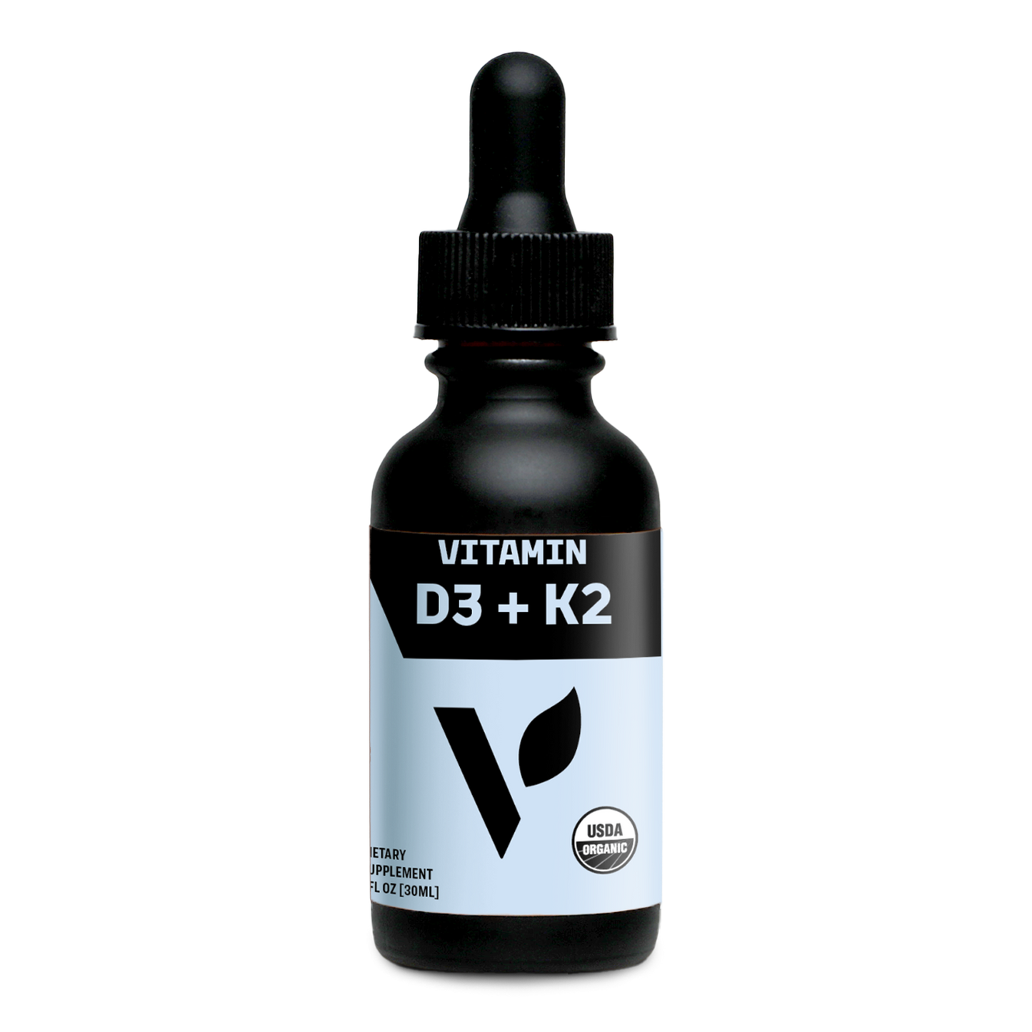 Veggimins Organic Nano Vitamin D3 + K2 Tincture - 1oz