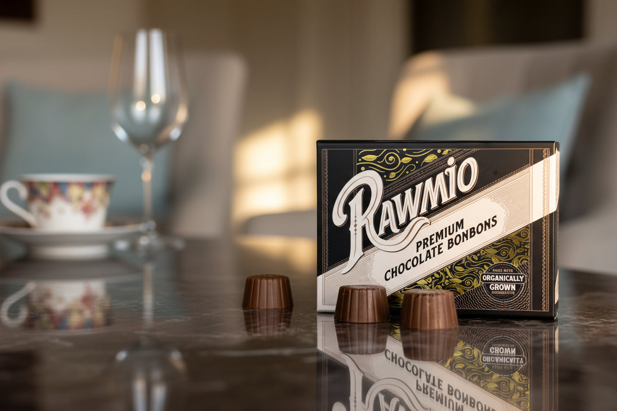 Rawmio Coconut Milk Chocolate Bon Bons, 24ea