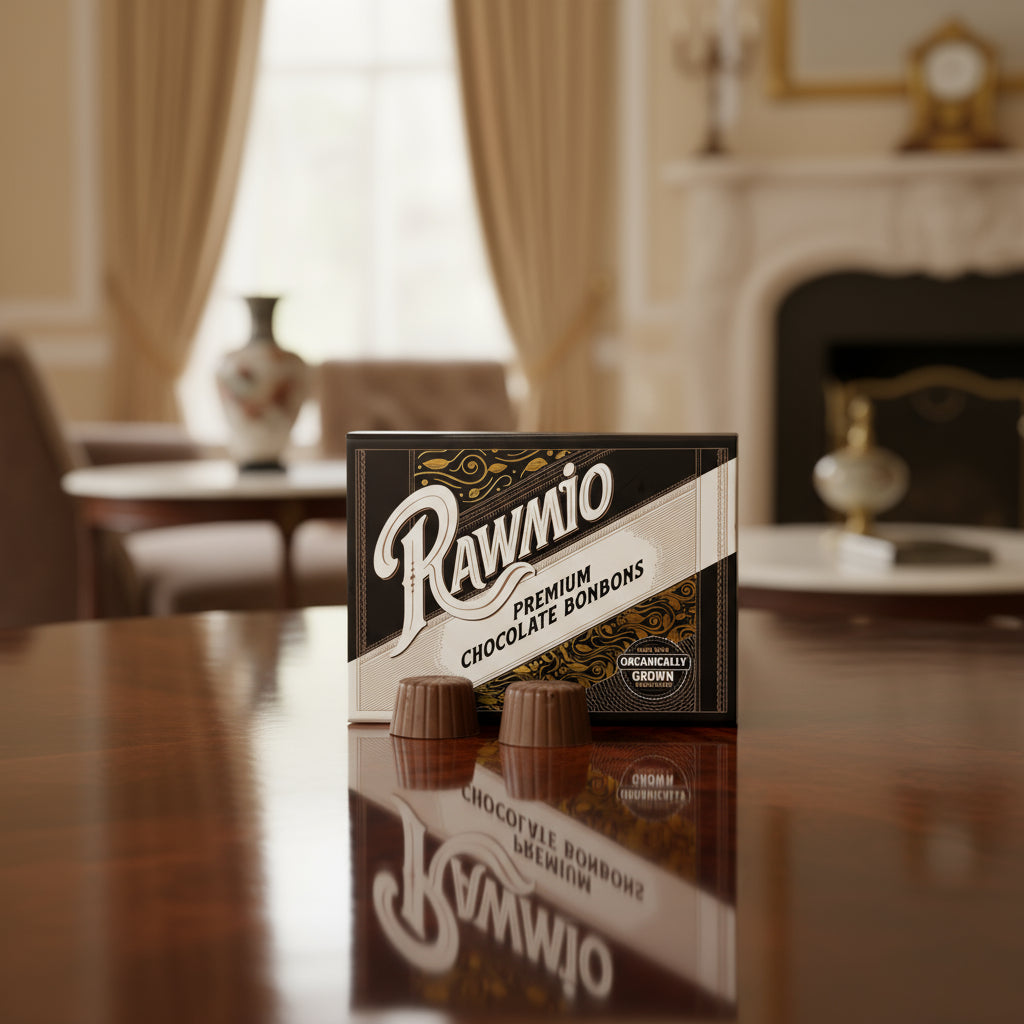 Rawmio 70% Dark Chocolate Bon Bons, 24ea