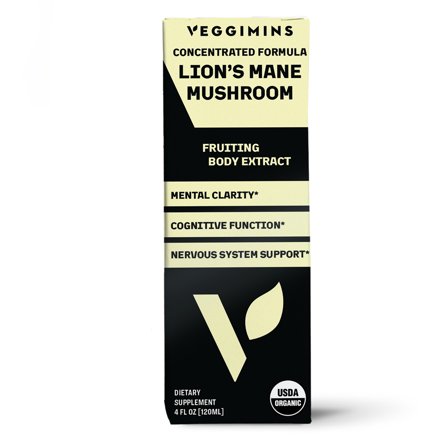 Veggimins Vitamin Organic Lion's Mane Mushroom 4oz