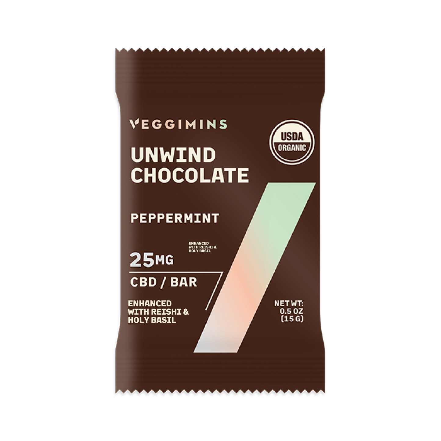 Unwind CBD Chocolate Bar with Terpenes - 25 mg