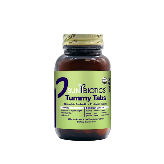 Tummy Tabs - Vanilla Probiotic with Prebiotics 