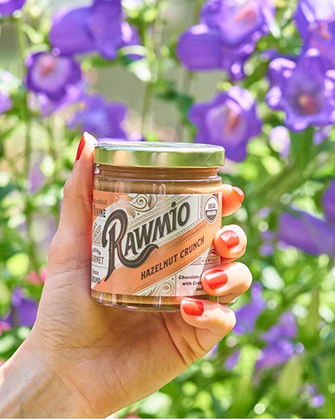 Delicious Rawmio hazelnut crunch spread