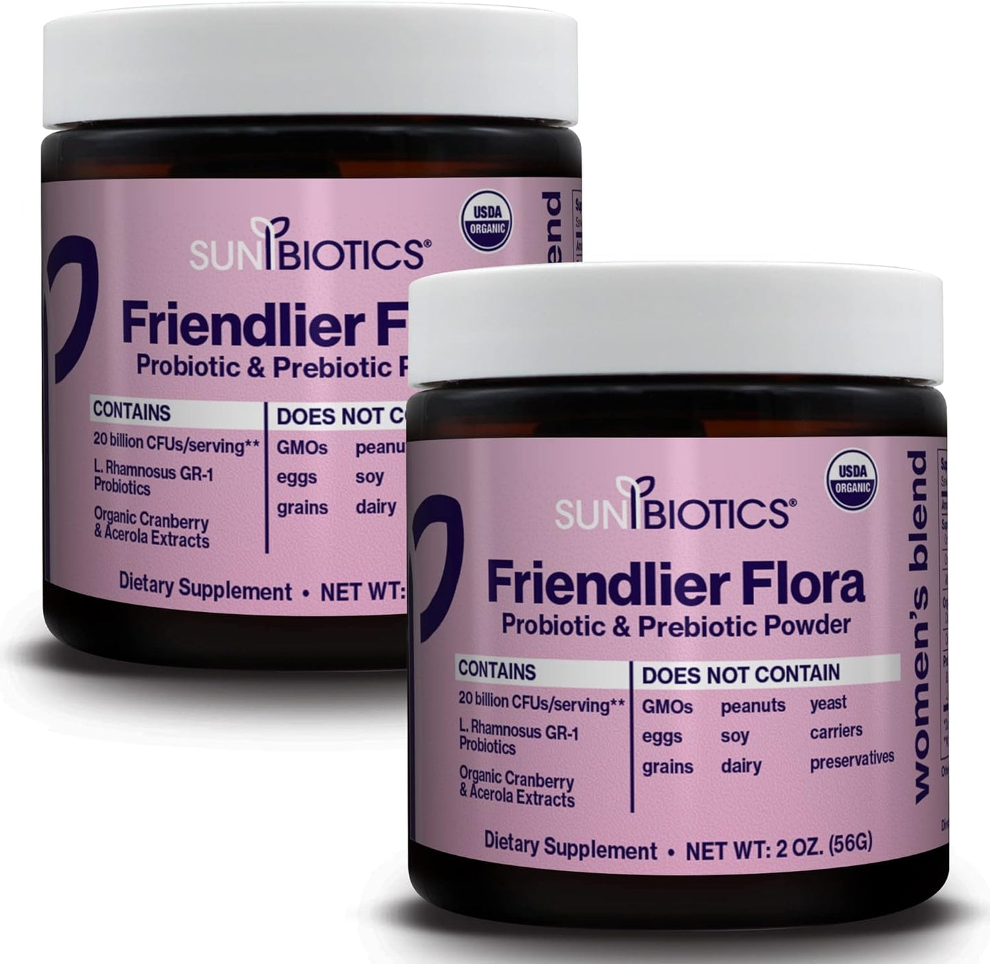 Friendlier Flora - Probiotic & Prebiotic Powder - Women's Blend