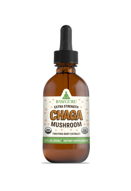 Organic Chaga Mushroom Tincture - 60mL