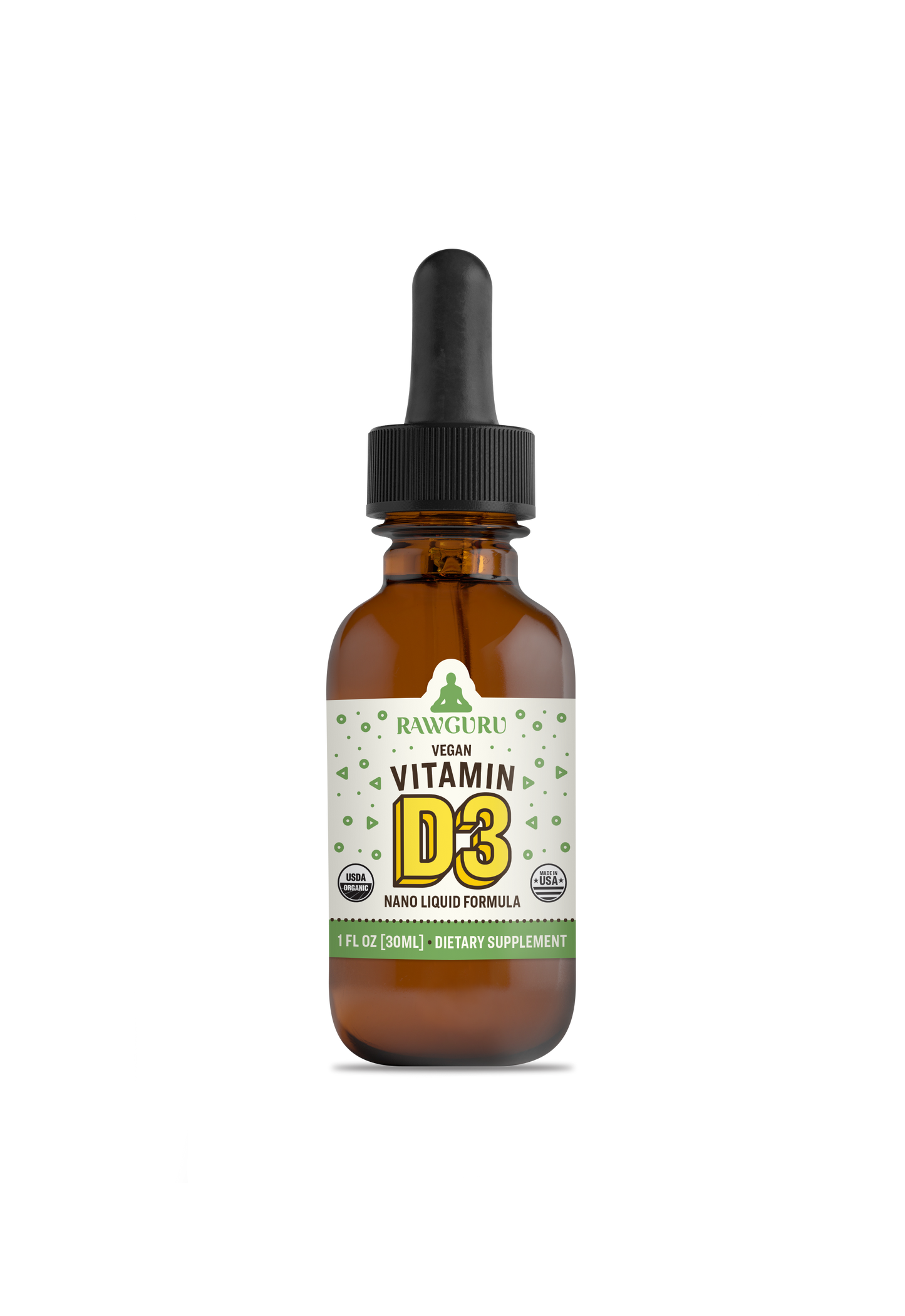 Organic Nano Vitamin D3 Tincture - 30mL