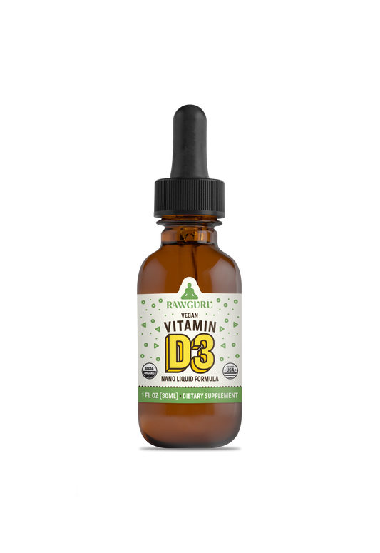 Organic Nano Vitamin D3 Tincture - 30mL