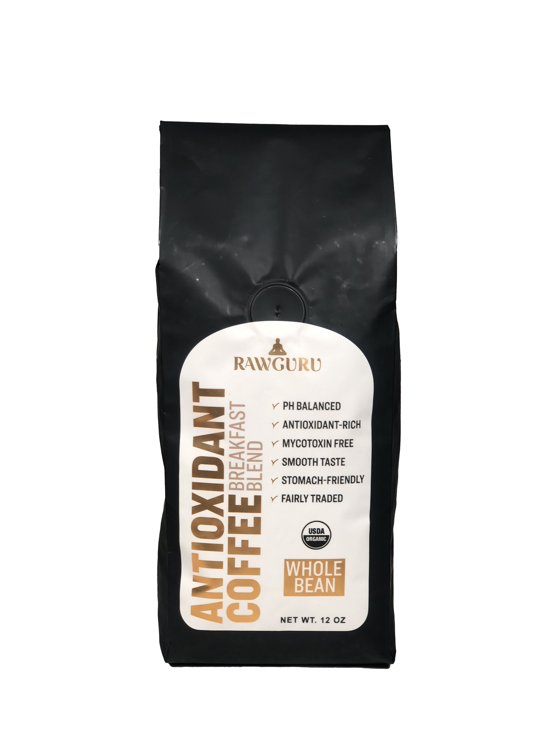 Organic Antioxidant Coffee Breakfast Blend | Whole Bean 