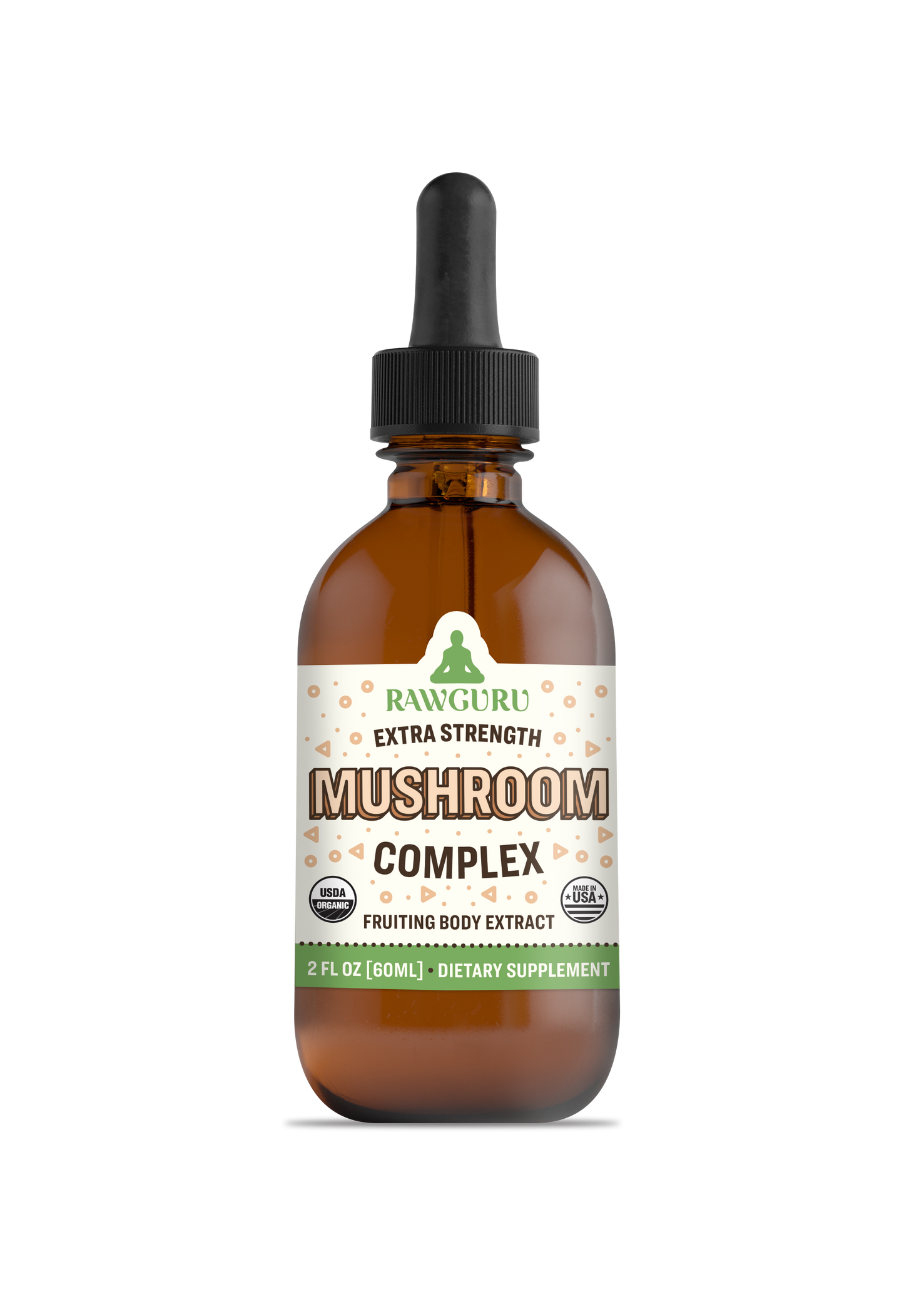 Organic Mushroom Complex Tincture - 60mL